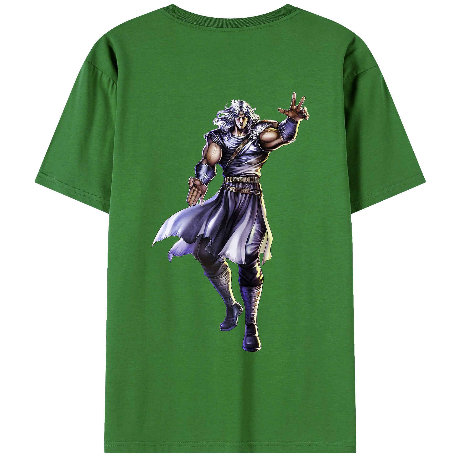 （画像用） 北斗の拳 Fist of the North Star レディース半袖Tシャツ(バックプリント)
